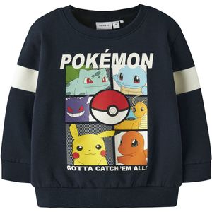 NAME IT - NMMJUSSY POKEMON NREG SWEAT BRU NOOS SKY - Jongens - Sweaters