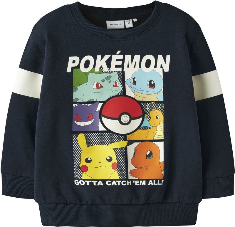 NAME IT - NMMJUSSY POKEMON NREG SWEAT BRU NOOS SKY - Jongens - Sweaters