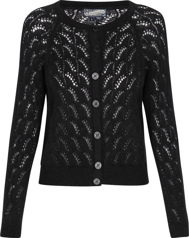 DreiMaster - Vintage - Gebreid Vest - Zwart