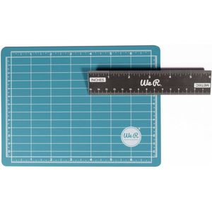 We R Makers crafters mini magnetic mat & ruler