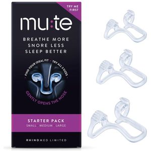 Deepsleep Nasal Dilator neusspreider Starter Pack – Anti-Snurkoplossing & Ademhalingshulp voor Betere Slaap