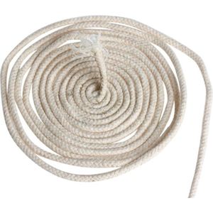 Knaak Olielamp Lont Rond - Olielamp Lont met Kern - Rond - 3 mm - Lengte van 1 meter