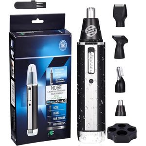 Equivera Neustrimmer - Neushaartrimmer - Oortrimmer - Elektrisch en Oplaadbaar - Afspoelbaar