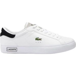 Lacoste Powercourt 124 2 Sma Heren Sneakers 747sma008214741 - Kleur Wit - Maat 42.5