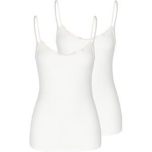Nina von C Dames spaghettitop 2 pack Cosy