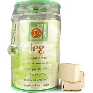 Clean and Easy - Harsroller - Leg - Large Roller Head - 24 Stuks