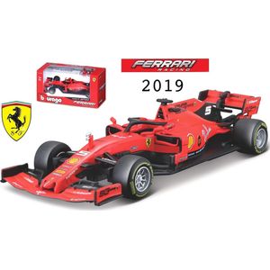 Ferrari Scuderia F1 #5 Sebastian Vettel Car 2019 1:43 rood