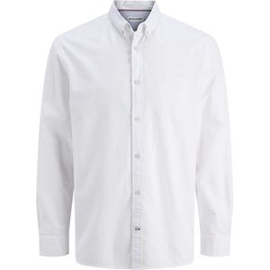 JACK&JONES - JJOXFORD DETAIL SHIRT LS - Heren - Overhemden