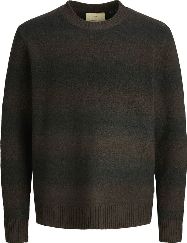 JACK & JONES Trui  bruin / zwart