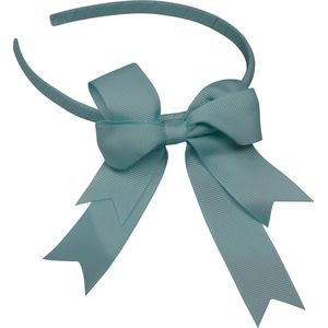 Jessidress® Haarband Haar Diadeem met haarstrikje - Groen