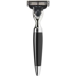 Muhle Stylo scheermes Mach3 zwart chroom