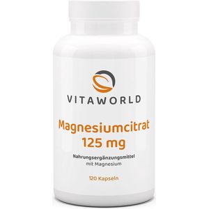 Vitaworld Magnesium citraat 120 capsules