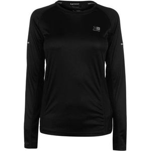 Karrimor lange mouw hardloop shirt - Running shirt - Dames -Zwart - maat L (14)