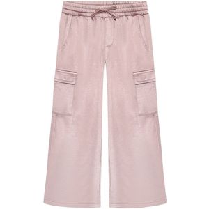 DAILY7 Wide Pants Shiny Broeken Meisjes - Roze - Maat 104