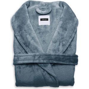 iSleep - Cara - Badjas - Blauw - Lang