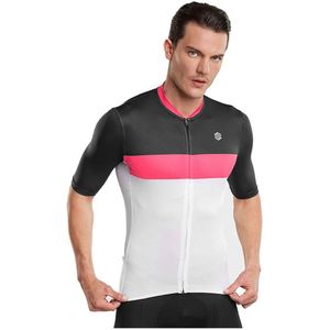 Siroko M3 Technique Pro Korte Mouw Wielertrui Wit XL Man