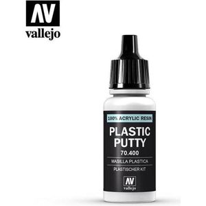 Vallejo 70400 Plastic Putty - Flesje - 18ml Filler