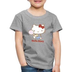 Hello Kitty Met Een Lollipop Premium T Shirt Kinderen