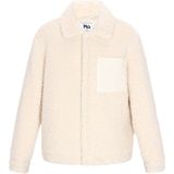 MO - Tussenjas - Wit - Gevoerde Zoom/Rand - Normale Pasvorm