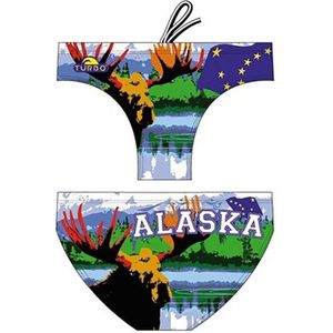 Turbo Alaska Zwemslip Veelkleurig 5XL Man