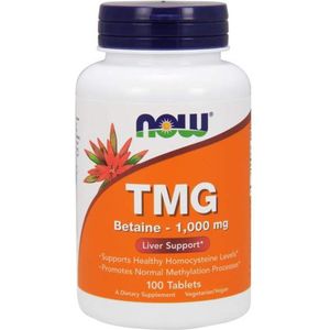 Now Foods - TMG - 1000 mg - 100 Tabletten
