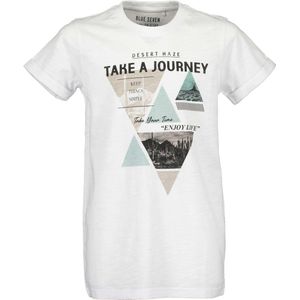 Blue Seven - Jongens shirt - Wit - Maat 152