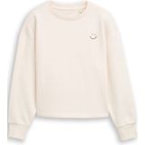 TOM TAILOR Sweatshirt voor meisjes voor kinderen, 10348 - Gardenia White, 176