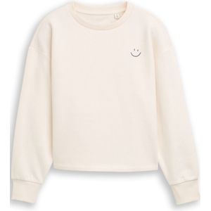 TOM TAILOR Sweatshirt voor meisjes voor kinderen, 10348 - Gardenia White, 176