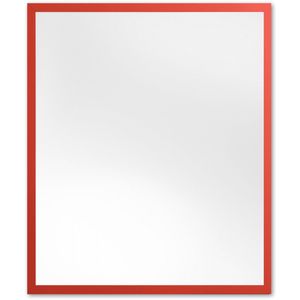 Moderne Spiegel 53x63 cm Rood - Emilia