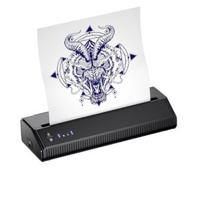 Tattoo Printer - Tattoo Stencil Printer Eenvoudig Te Gebruiken - Oefenhuiden Tattoo Voor Draadloos Printen - Multifunctionele Printer