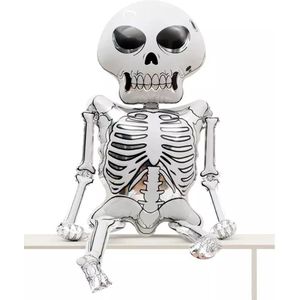 Folie ballon Skelet- 86x158 cm - Halloween
