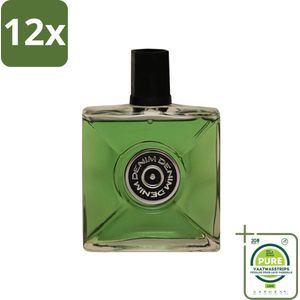 Denim - Aftershave - Musk - for Men - 100 ml - Voordeelverpakking - 12 stuks - Aftershave - Scheergel