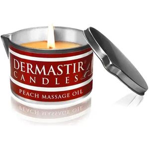 Dermastir massageoliekaars met perzikessence 35 g