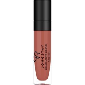 Golden Rose - Longstay Liquid Matte Lipstick 43 - Bruin Nude - Kissproof