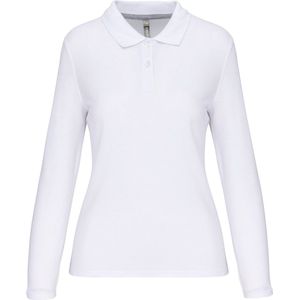 WK. Designed To Work Damespolo lange mouwen WK277 - White - M