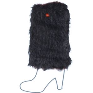 Beenwarmer - Bontlook - Zwart - One Size