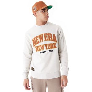 New Era - Arch Graphic - Sweatshirt - Lichtbeige