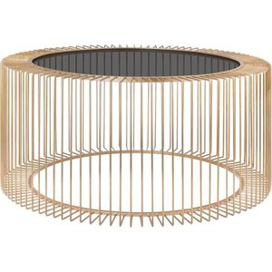 Riverdale - Rocco - Salontafel - Goud - Metaal, Glas