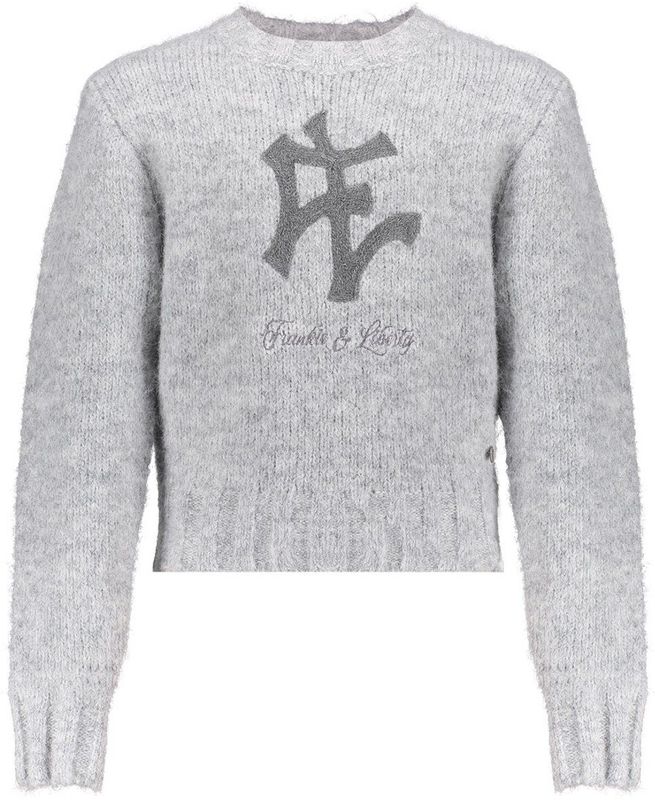 Frankie & Liberty - Toyah Ny Sweater - Hoodie - Lichtgrijs