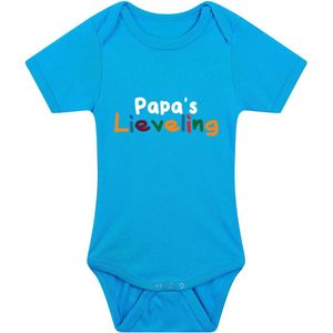 Papa's lieveling Babyromper - rompertje - vader - papa - jongen - zoon