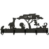 Kapstok - Hout - Zwart