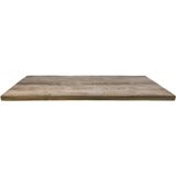 Rechthoekig tafelblad Portland - 200x100 - Mangohout