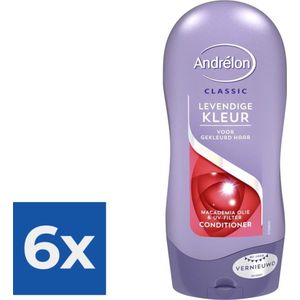 Andrélon Conditioner Levendige Kleur 300 ml - Voordeelverpakking 6 stuks