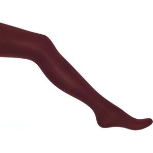 Bonnie Doon - Dames - Basic Opaque Tights - Bordeaux - maat 36/38