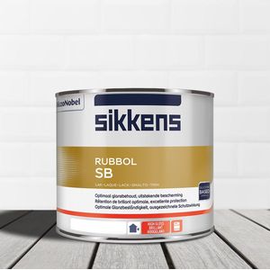 Sikkens - Rubbol SB - Lak - Donker - 0,5 Liter