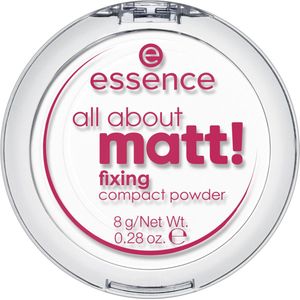 essence All About Matt! Fixing Compact Powder - 3 x 8 gr - Voordeelverpakking