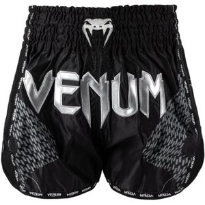 Venum Nexus Muay Thai Kickboks Shorts Zwart Zilver - L