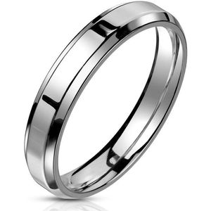 Ring Dames - Ringen Dames - Ringen Vrouwen - Ringen Mannen - Zilverkleurig - Heren Ring - Elke Gelegenheid - Fladge