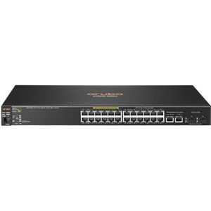 Aruba 2530 Switch Series J9779A ondersteunt 24 RJ-45 autosensing 10/100 PoE+-poorten.