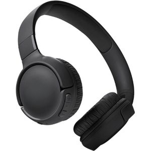 Draadloze On-Ear-Koptelefoon in Zwart - Met JBL Pure Bass Sound - Bluetooth 5.3 - Handsfree Bellen en 57 Uur Batterijduur